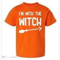 I'm With The Witch Toddler T-Shirt thumb 0