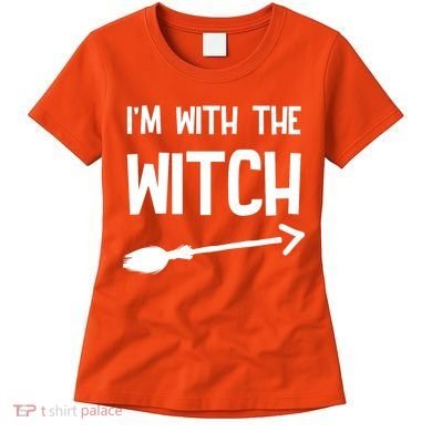 I'm With The Witch Women's T-Shirt