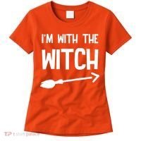 I'm With The Witch Women's T-Shirt thumb 0