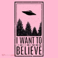 I Want To Believe Ufo Believer Alien Conspiracy Coaster thumb 2