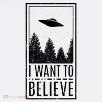 I Want To Believe Ufo Believer Alien Conspiracy Visor thumb 3