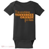 IM Wearing Tennessee Orange For Him Tn Orange Baby Bodysuit thumb 0