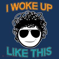 I Woke Up Like This Funny Emoji Smile Cool Face Mousepad thumb 1