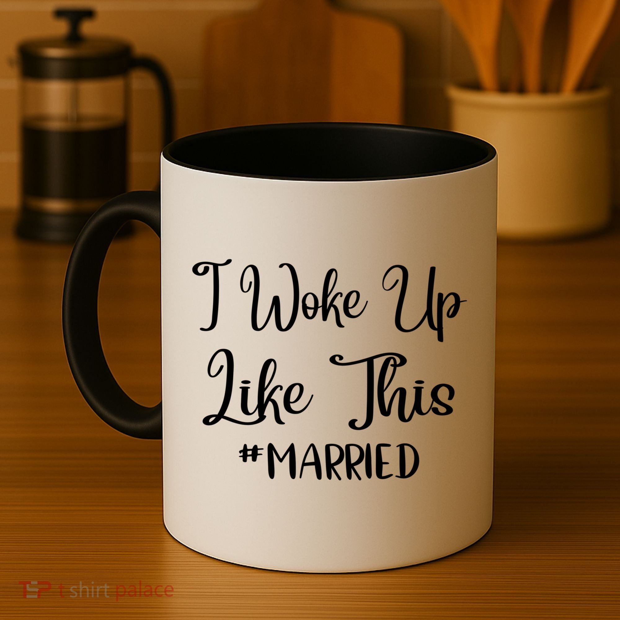 I Woke Up Like This Married Gift Coffee Mug