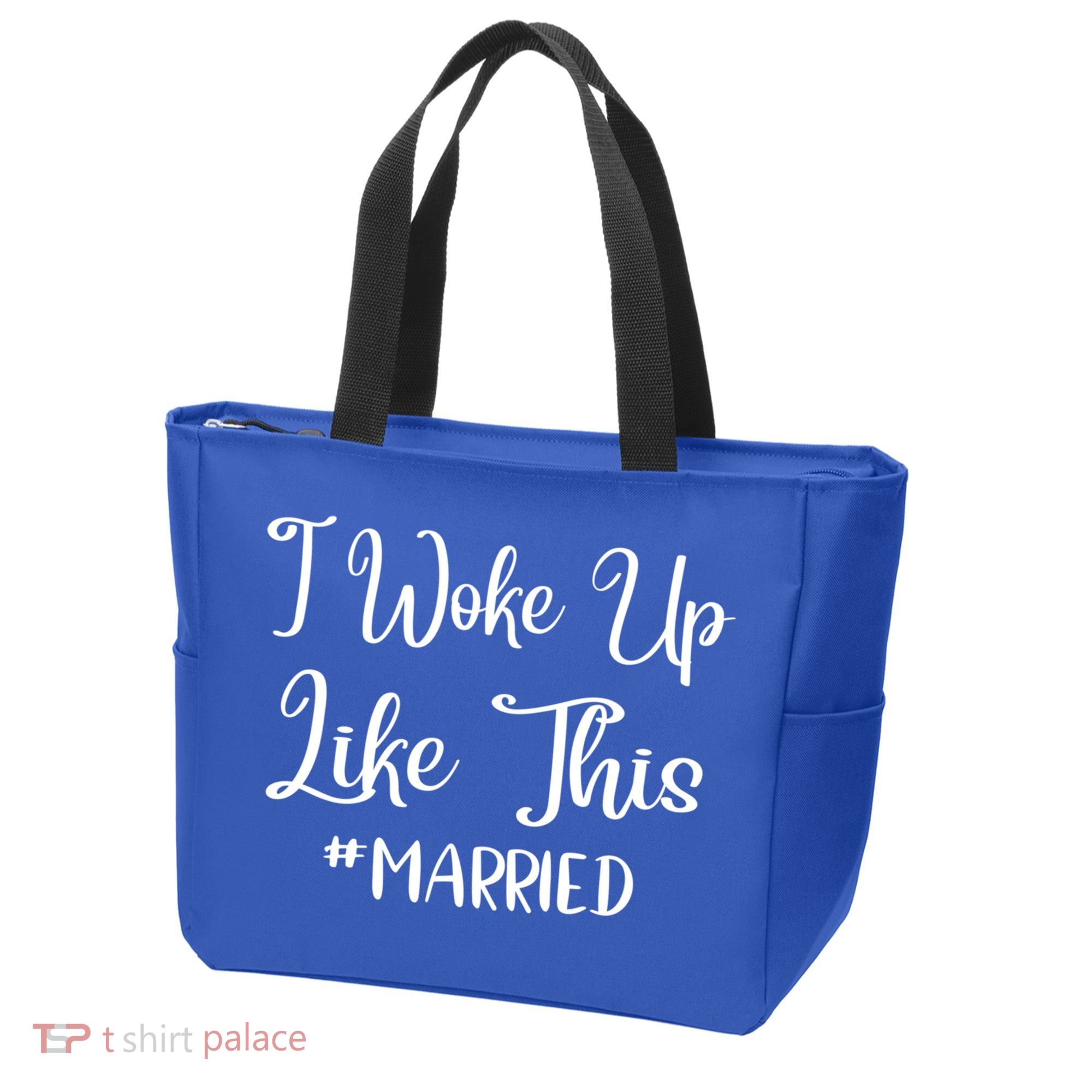 I Woke Up Like This Married Gift Tote Bag