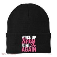 I Woke Up Sexy As Hell Again Beanie thumb 0