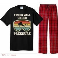 I Work Well Pressure Distressed Scuba Diving Diver Pajama Set thumb 0