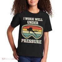 I Work Well Pressure Distressed Scuba Diving Diver Kids T-Shirt thumb 2