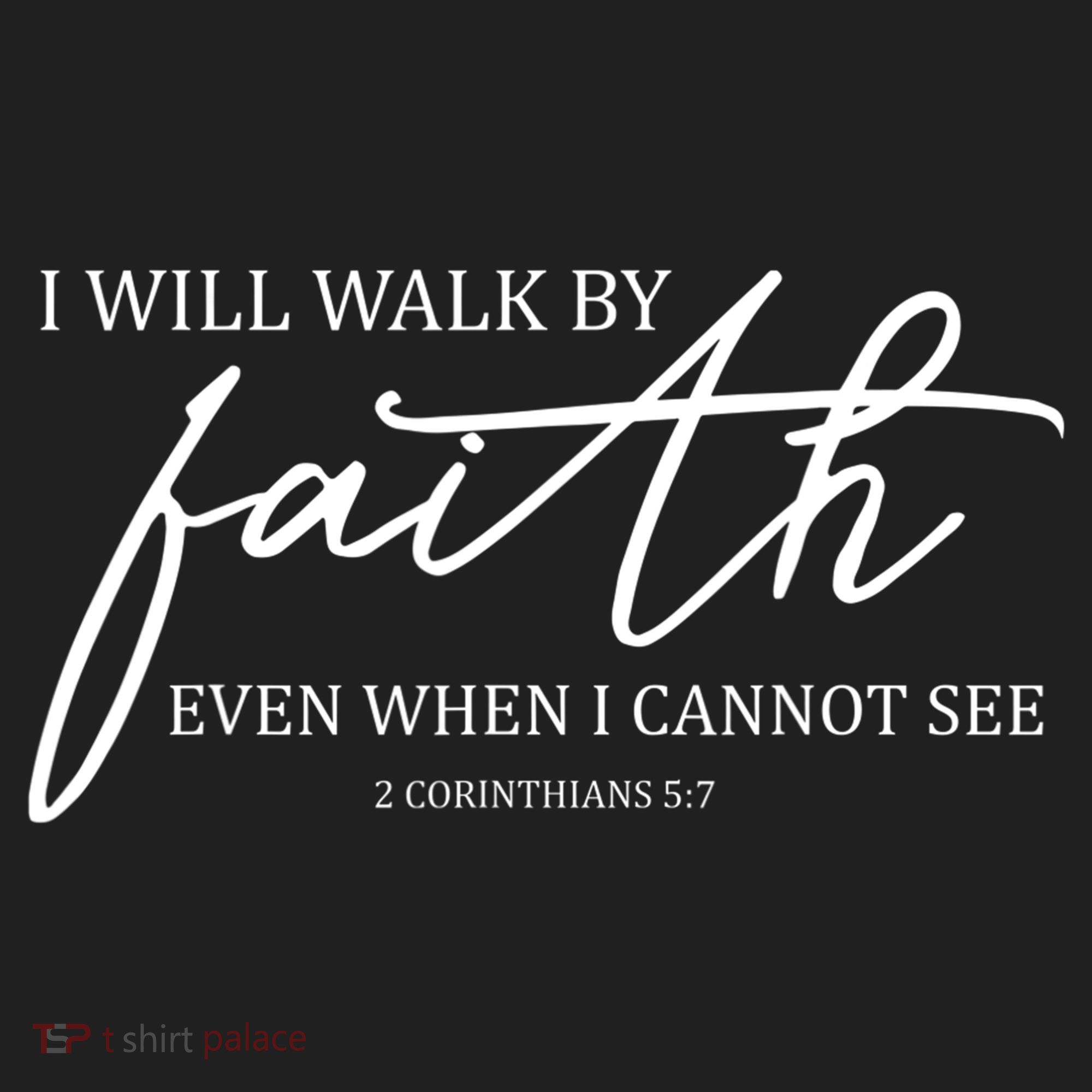 I Will Walk By Faith Even When I Cannot See Faith Christian Beanie