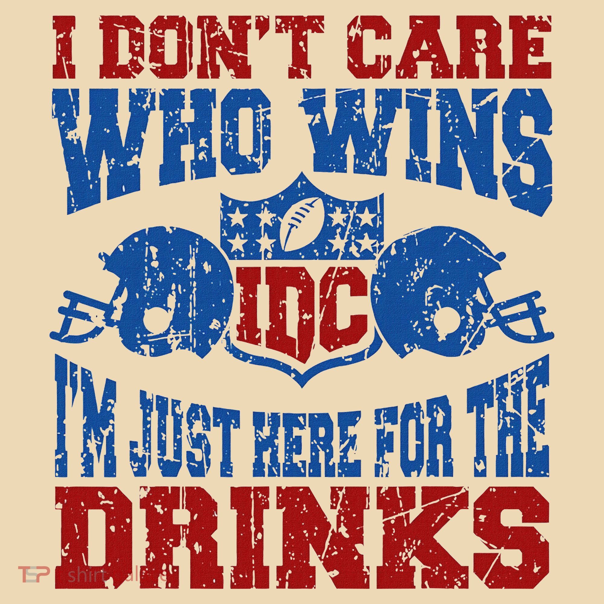 Idc Who Wins Funny Retro Football Tote Bag