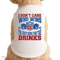 Idc Who Wins Funny Retro Football Doggie Tank thumb 0