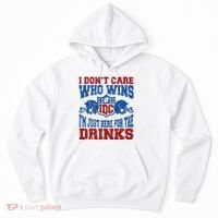 Idc Who Wins Funny Retro Football Hoodie thumb 0