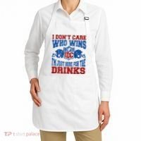 Idc Who Wins Funny Retro Football Apron thumb 2