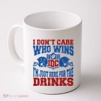 Idc Who Wins Funny Retro Football Coffee Mug thumb 0