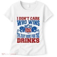 Idc Who Wins Funny Retro Football Women's T-Shirt thumb 0