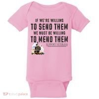 If WeRe Willing To Send Them We Must Be Willing To Mend Gpa Baby Bodysuit thumb 0
