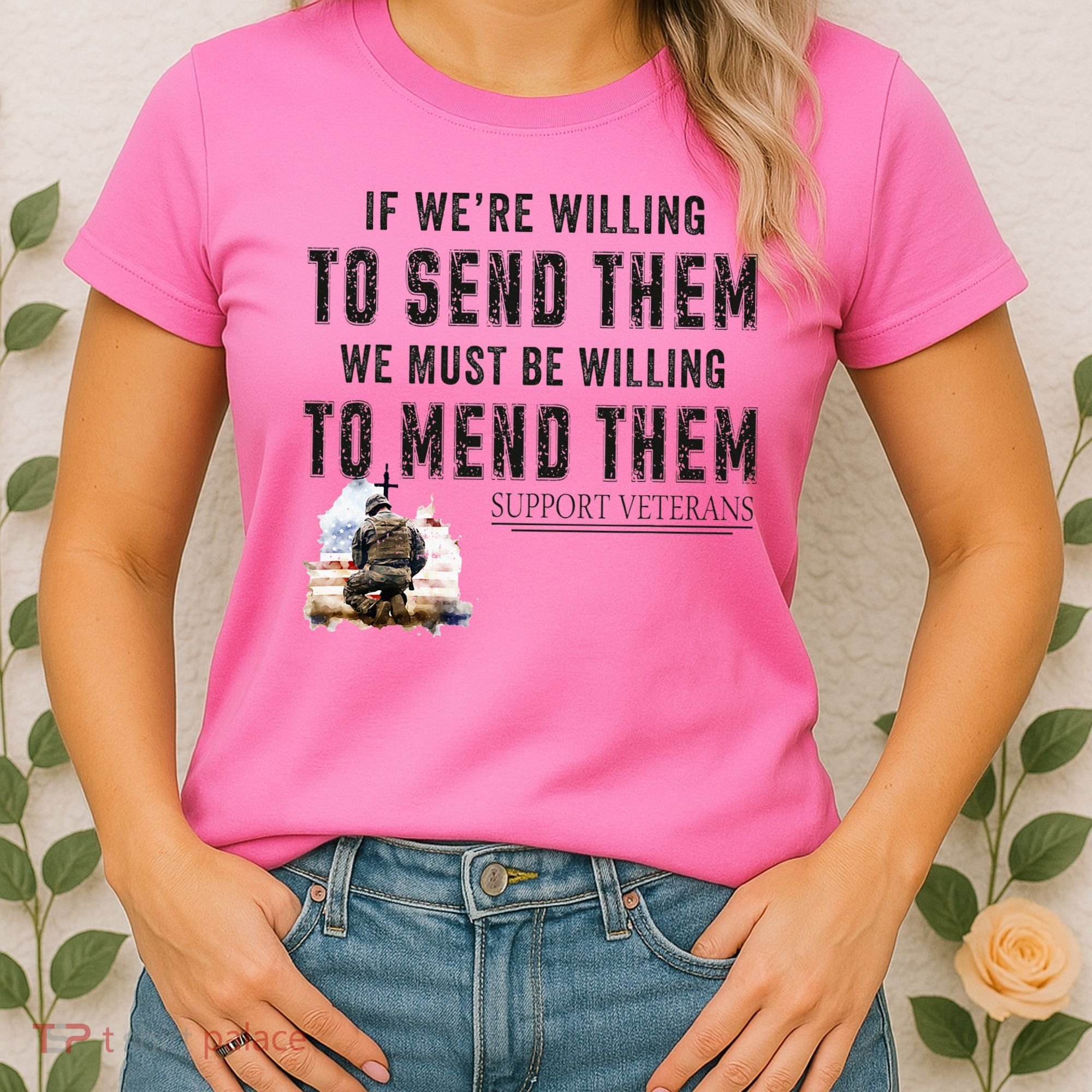 If WeRe Willing To Send Them We Must Be Willing To Mend Gpa Women's T-Shirt