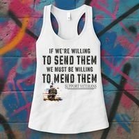If WeRe Willing To Send Them We Must Be Willing To Mend Gpa Women's Tank Top thumb 3