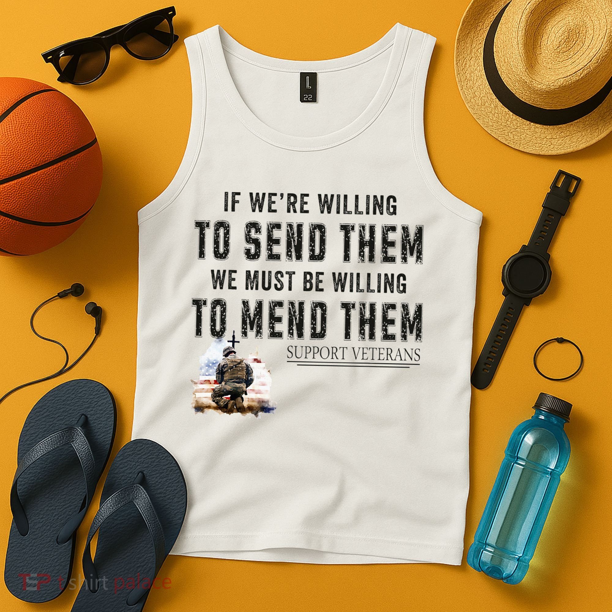 If WeRe Willing To Send Them We Must Be Willing To Mend Gpa Tank Top