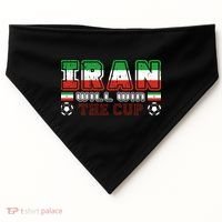 Iran Will Win The Cup IranIran USA-Made Doggie Bandana thumb 0