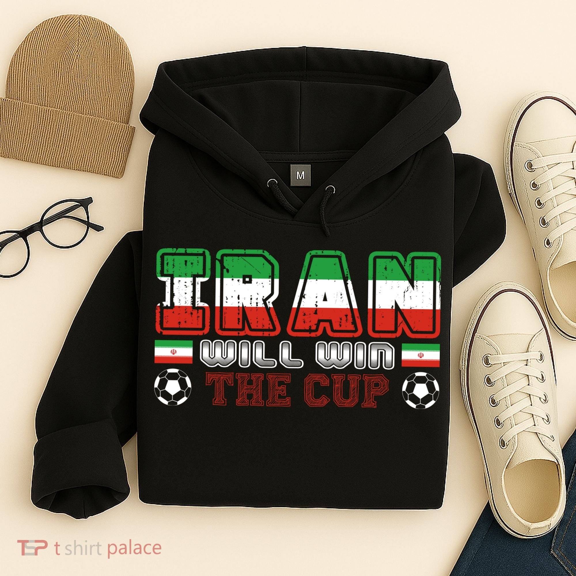 Iran Will Win The Cup IranIran Hoodie