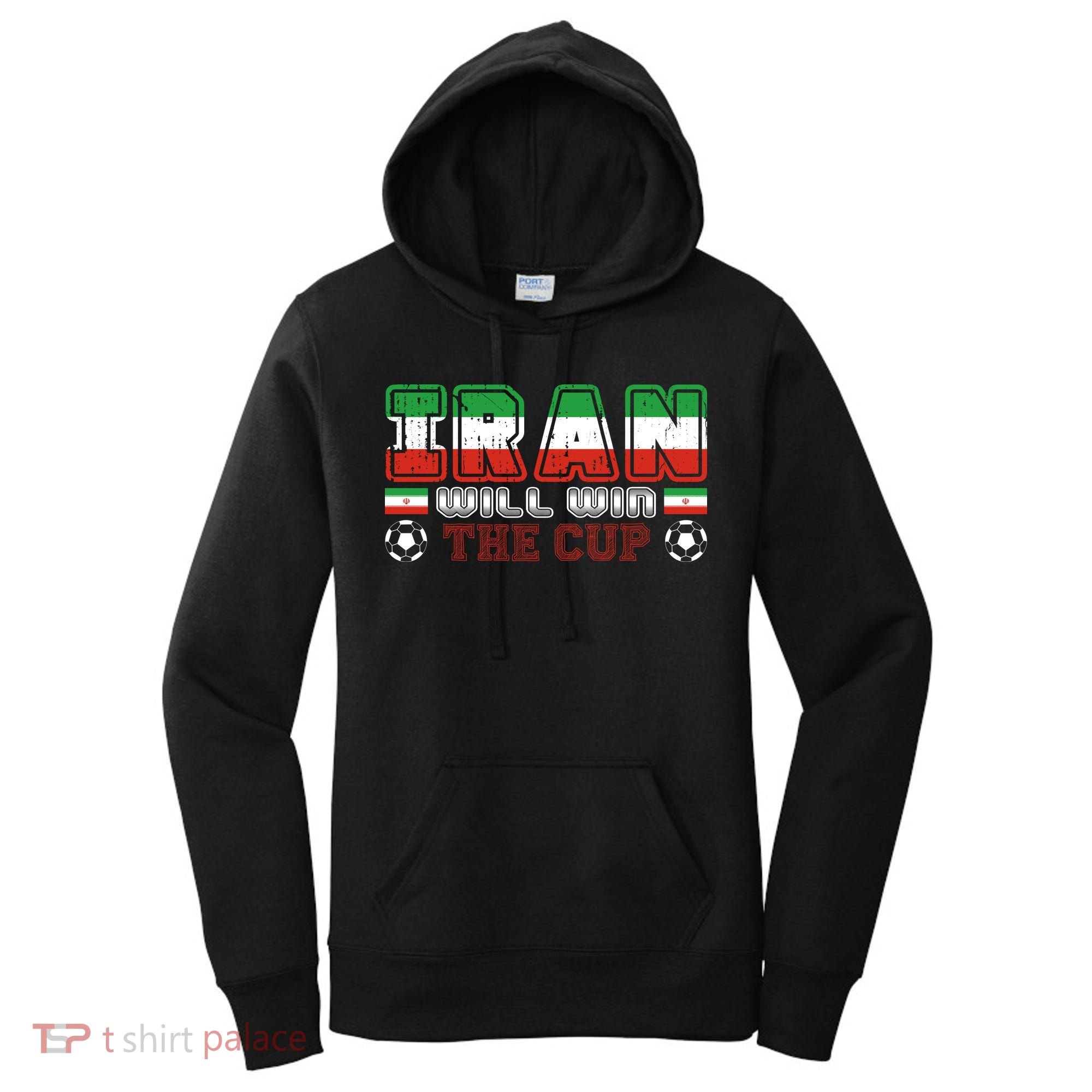 Iran Will Win The Cup IranIran Women's Hoodie
