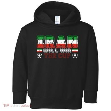 Iran Will Win The Cup IranIran Toddler Hoodie