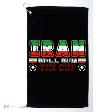 Iran Will Win The Cup IranIran Golf Towel