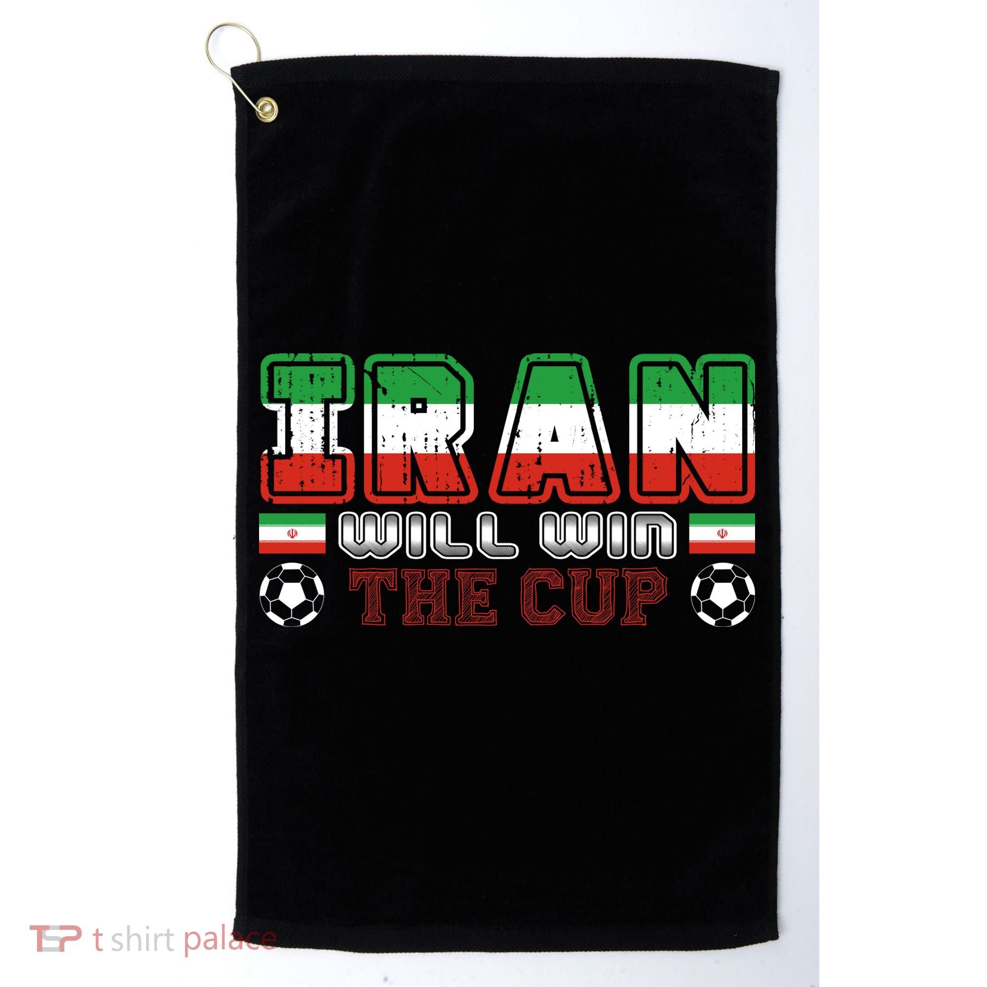 Iran Will Win The Cup IranIran Golf Towel