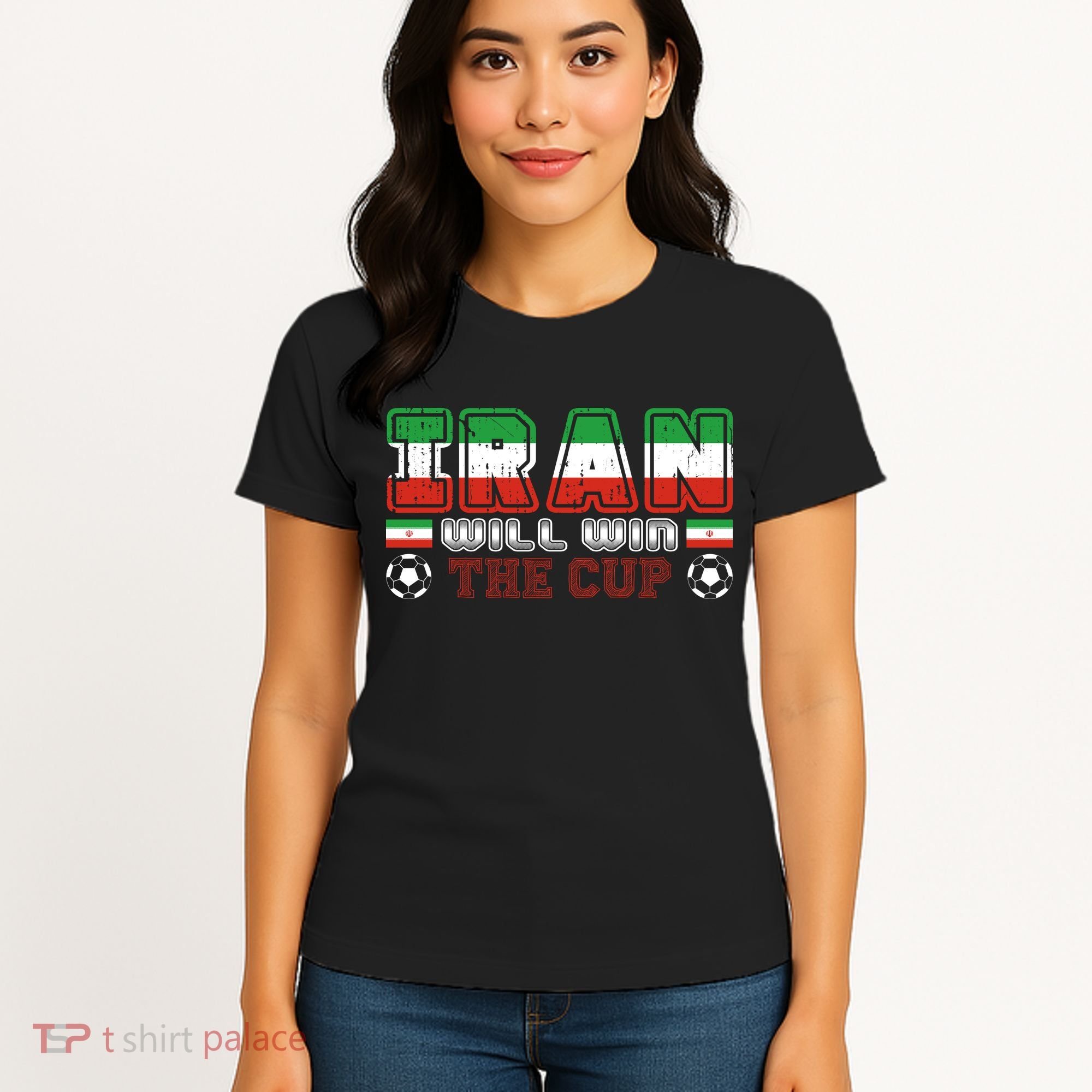 Iran Will Win The Cup IranIran Women's T-Shirt