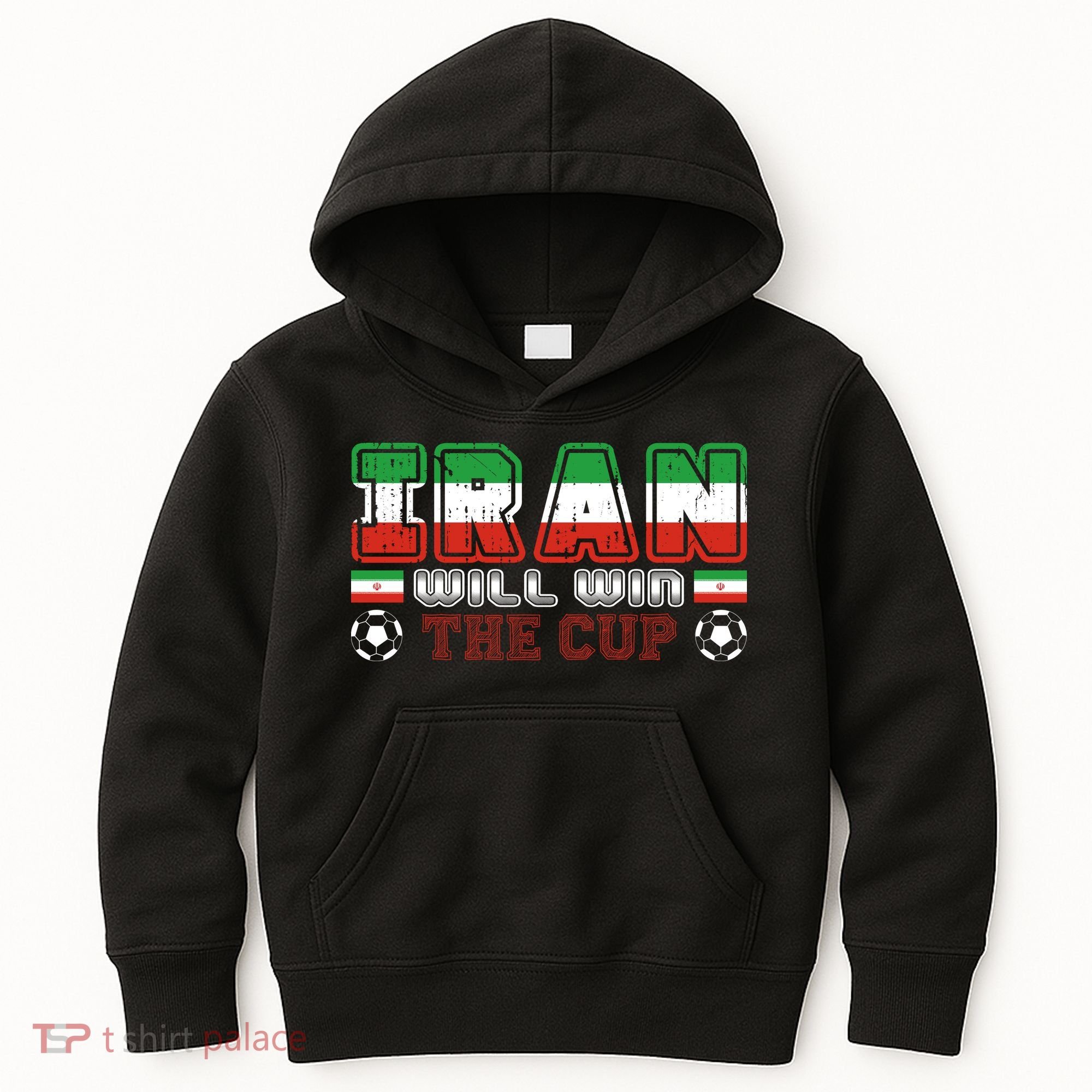 Iran Will Win The Cup IranIran Kids Hoodie