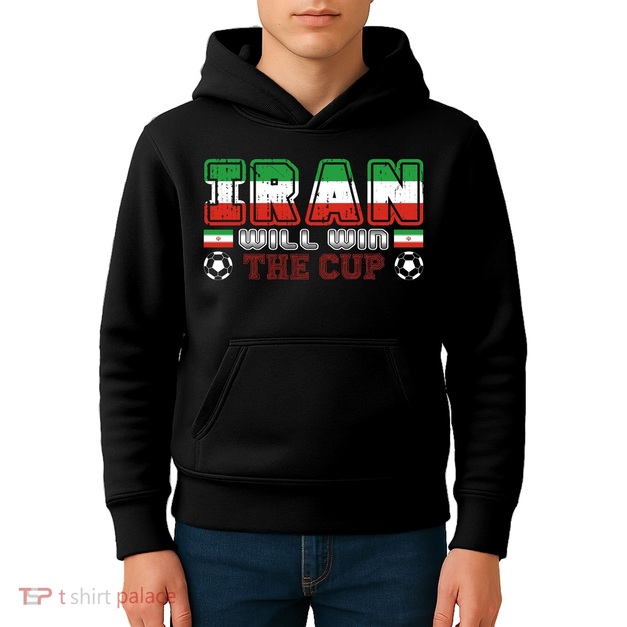 Iran Will Win The Cup IranIran Kids Hoodie