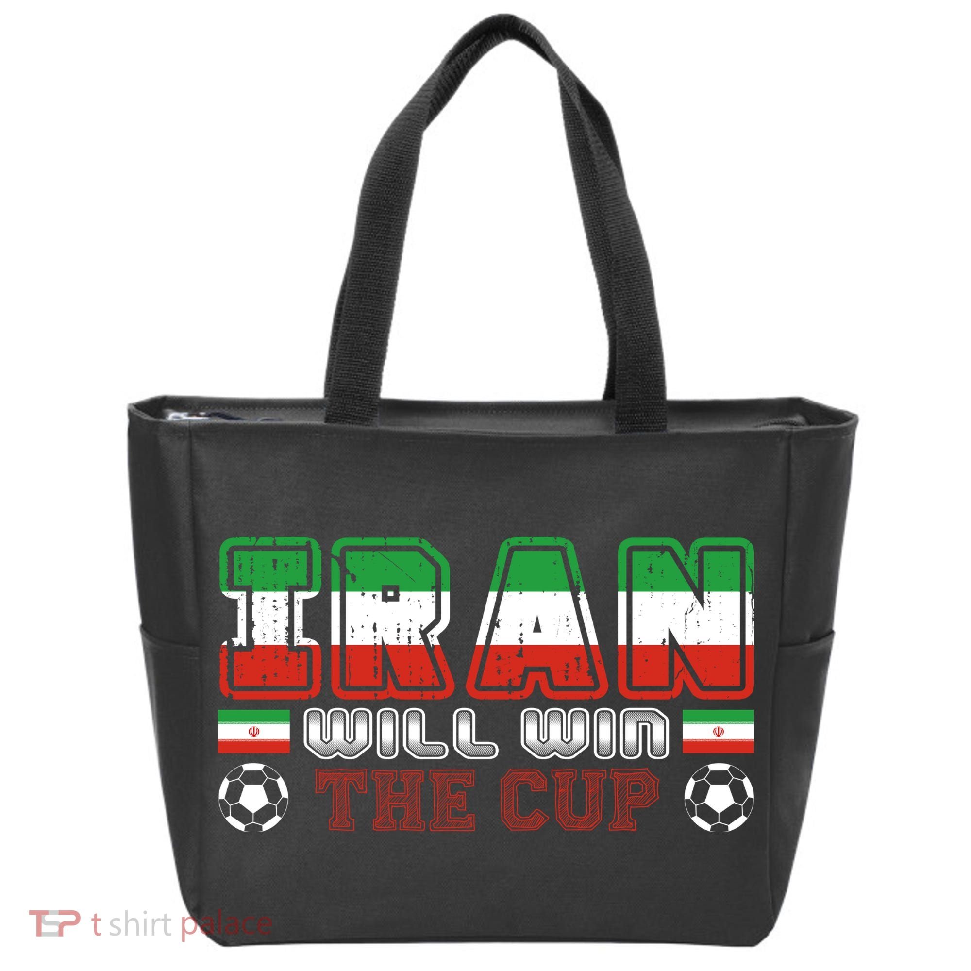 Iran Will Win The Cup IranIran Tote Bag