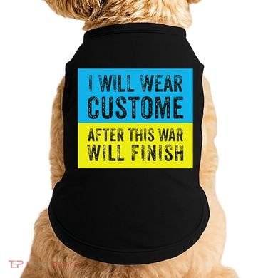 I Will Wear Costume After This War Will Finish Zelensky Doggie Tank
