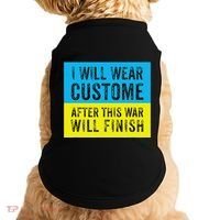 I Will Wear Costume After This War Will Finish Zelensky Doggie Tank thumb 0