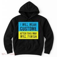 I Will Wear Costume After This War Will Finish Zelensky Hoodie thumb 0