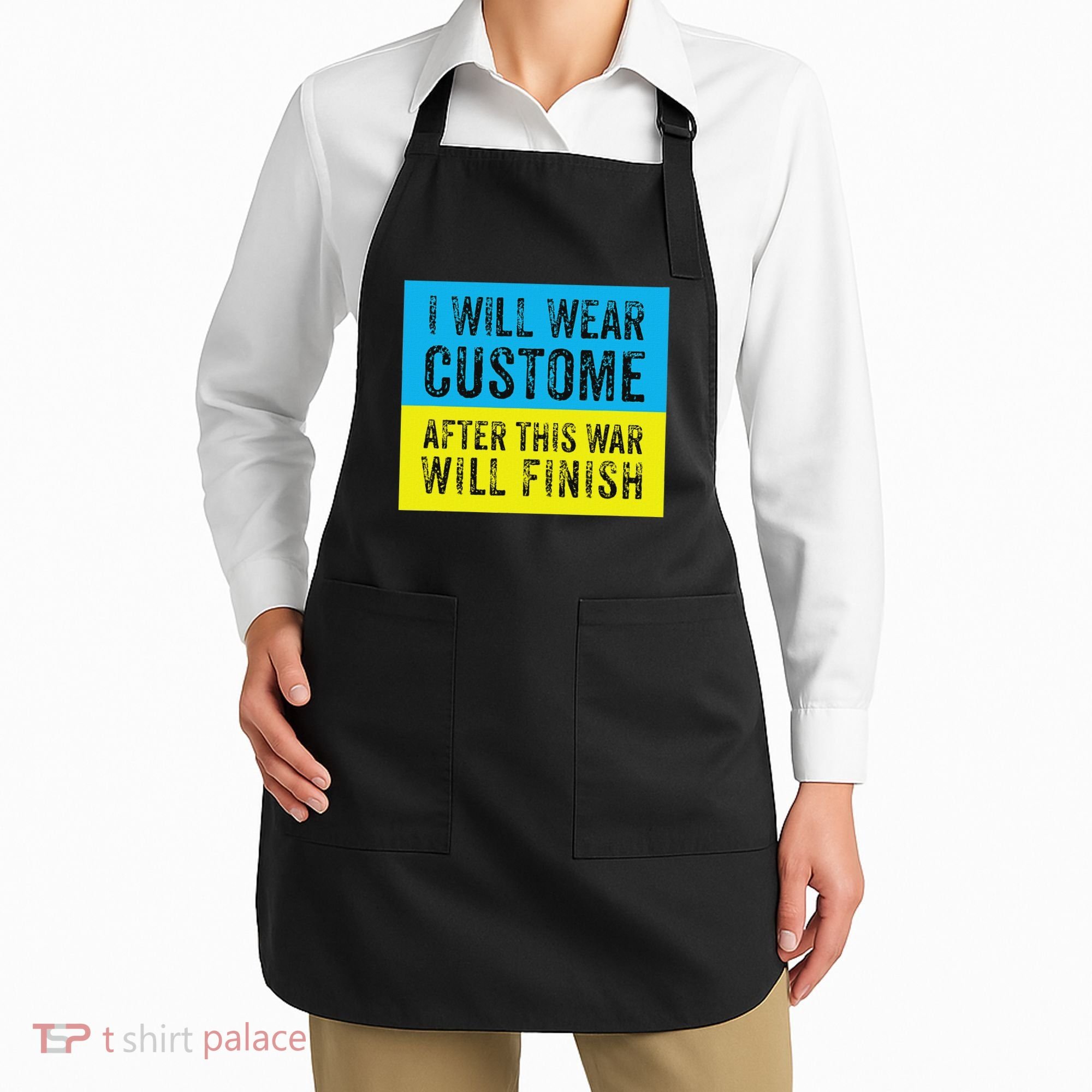 I Will Wear Costume After This War Will Finish Zelensky Apron