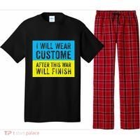 I Will Wear Costume After This War Will Finish Zelensky Pajama Set thumb 0