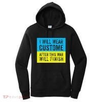 I Will Wear Costume After This War Will Finish Zelensky Women's Hoodie thumb 0