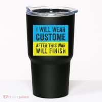 I Will Wear Costume After This War Will Finish Zelensky Tumbler thumb 0