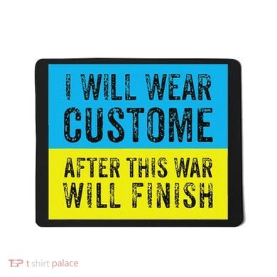 I Will Wear Costume After This War Will Finish Zelensky Mousepad