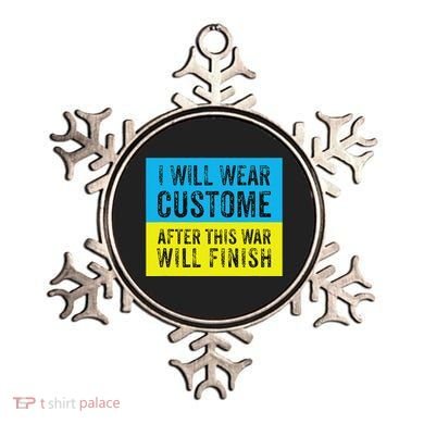 I Will Wear Costume After This War Will Finish Zelensky Ornament