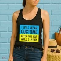 I Will Wear Costume After This War Will Finish Zelensky Women's Tank Top thumb 2