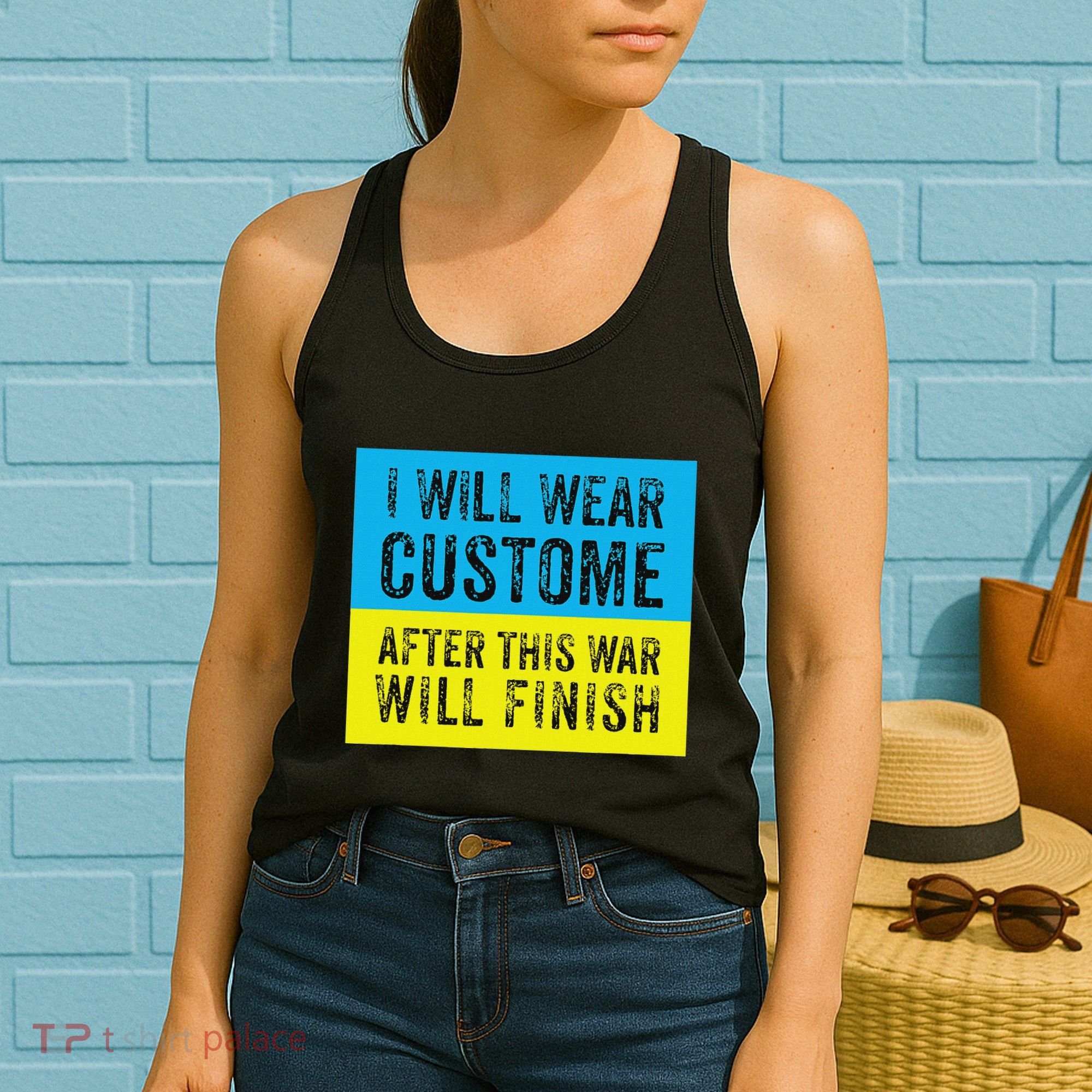 I Will Wear Costume After This War Will Finish Zelensky Women's Tank Top