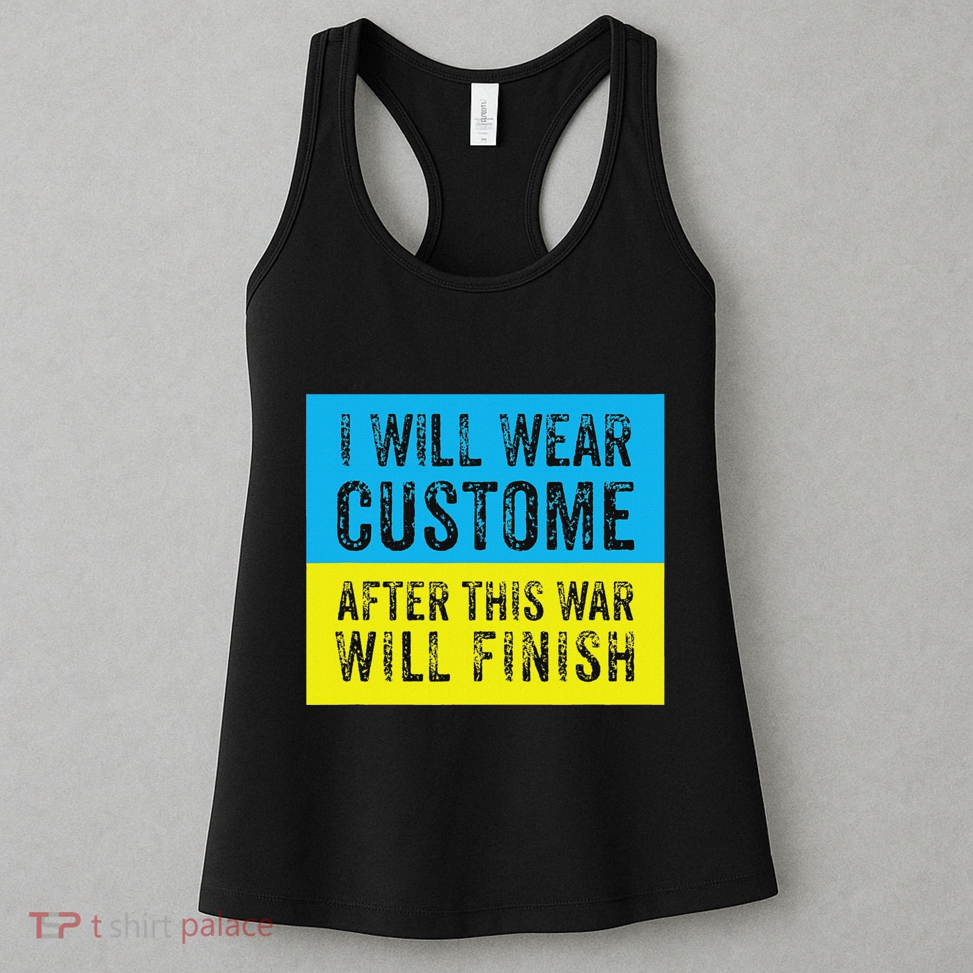 I Will Wear Costume After This War Will Finish Zelensky Women's Tank Top