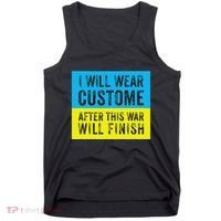 I Will Wear Costume After This War Will Finish Zelensky Tank Top thumb 0