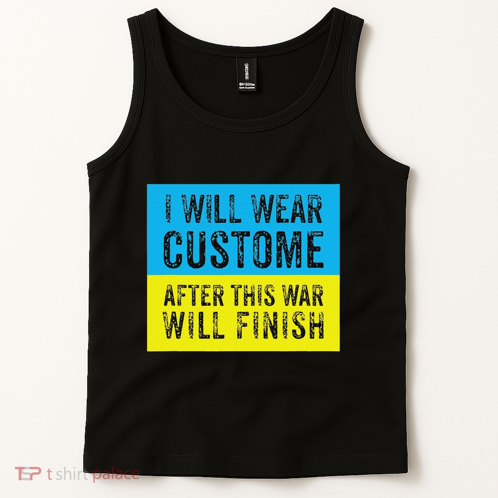I Will Wear Costume After This War Will Finish Zelensky Tank Top