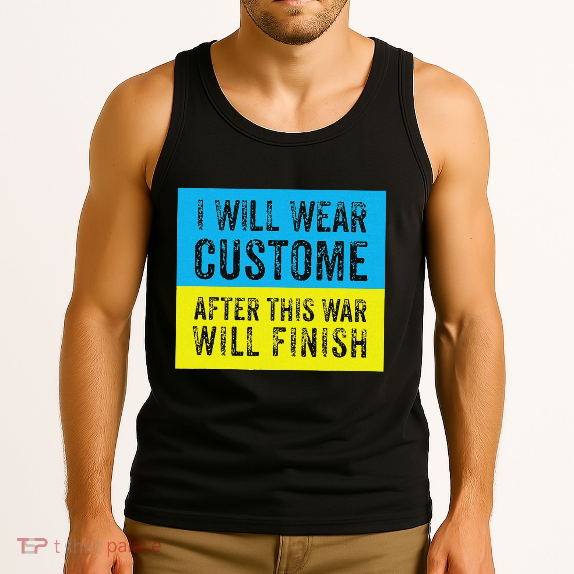 I Will Wear Costume After This War Will Finish Zelensky Tank Top