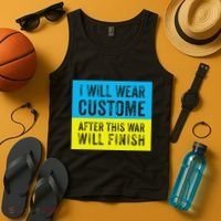 I Will Wear Costume After This War Will Finish Zelensky Tank Top thumb 4