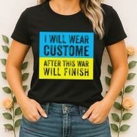 I Will Wear Costume After This War Will Finish Zelensky Women's T-Shirt thumb 2